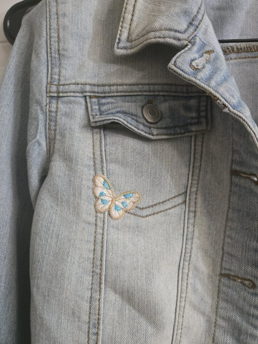 Annie Collection for Target By Renee Ehrlich Kalfus Girls Denim Jacket Size L
